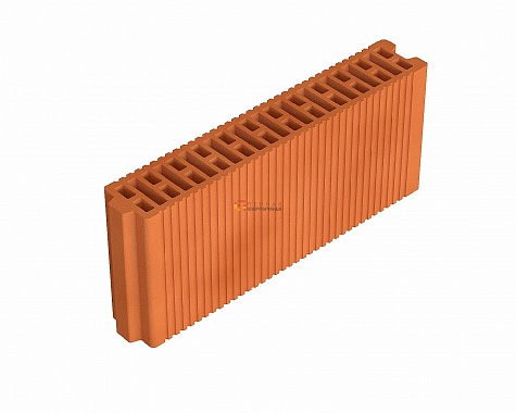 Камень крупноформатный POROKAM 4,5 НФ ПАЗ ГРЕБЕНЬ РКЗ