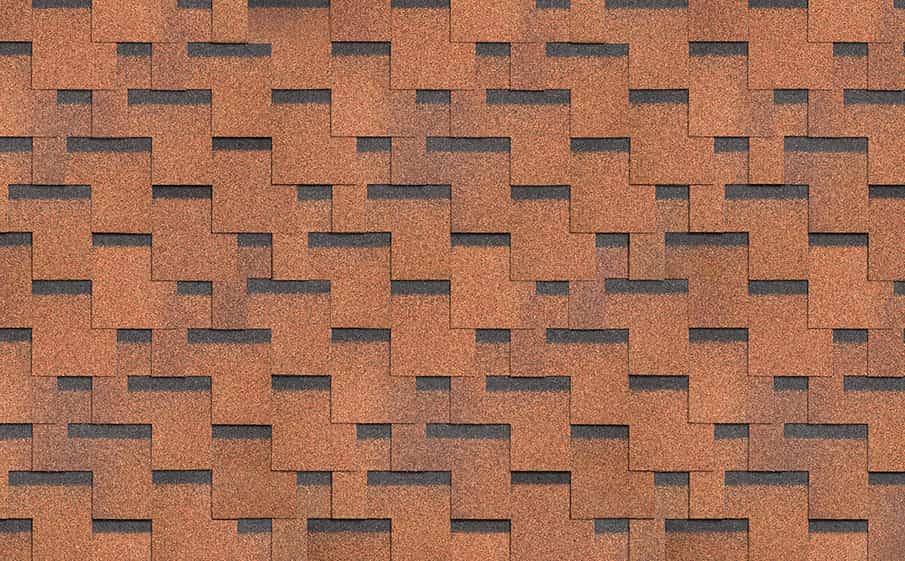 Гибкая черепица ТЕХНОНИКОЛЬ SHINGLAS Фокстрот, Миндаль